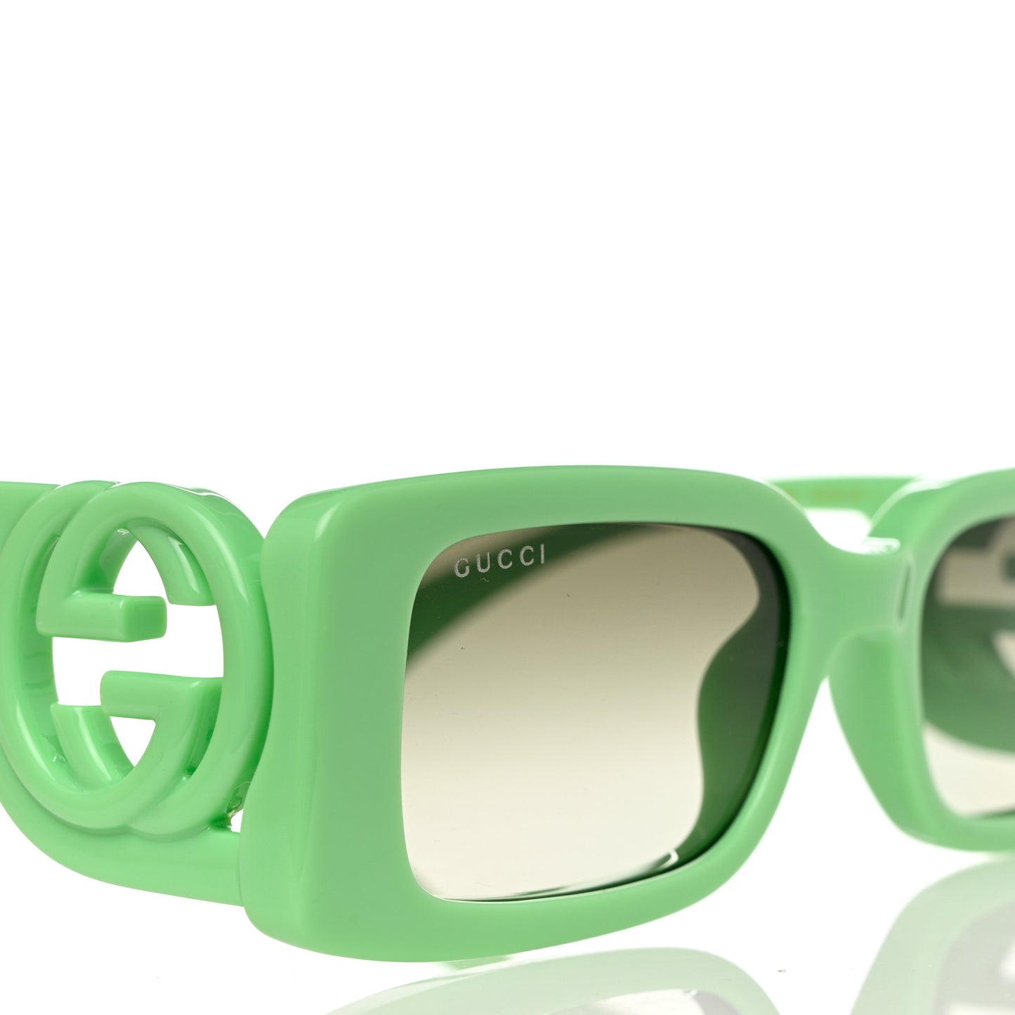 Chaise Rectangular Frame GG1325S Sunglasses Green