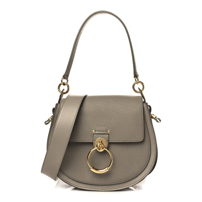 Chloe Calfskin Large Tess Bag Motty Grey 1 of 5
