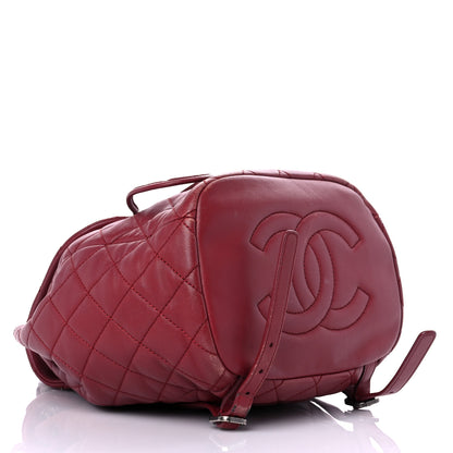 Chanel Lambskin Quilted Daily Supple Backpack Fuchsia 4 of 20