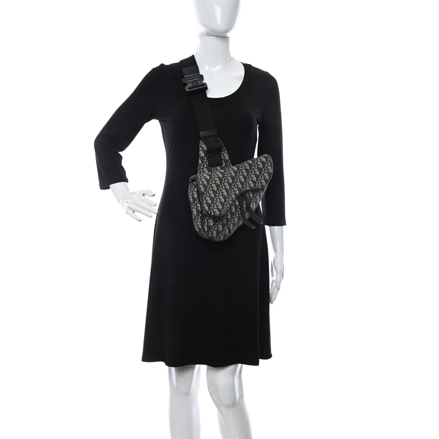 Oblique Mens Saddle Bag