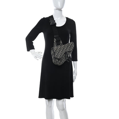 Christian Dior Oblique Mens Saddle Bag 2 of 14