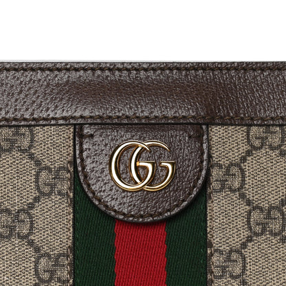 Gucci GG Supreme Monogram Web Small Ophidia Chain Shoulder Bag Brown 6 of 10