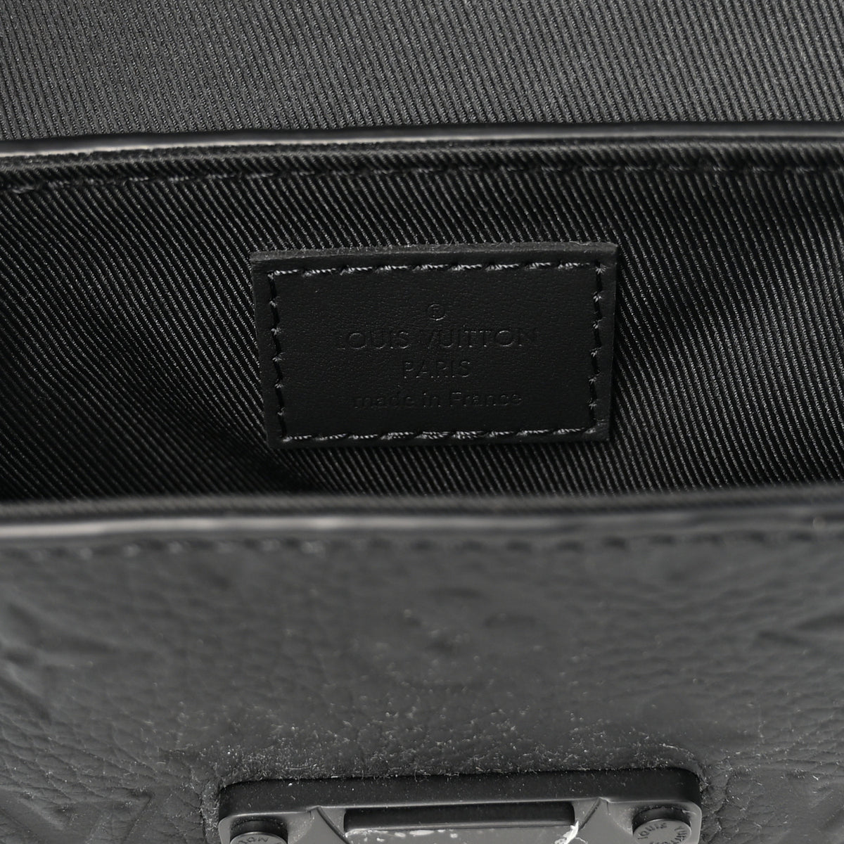 Louis Vuitton Taurillon Monogram Pico S Lock Ultra Black 6 of 9