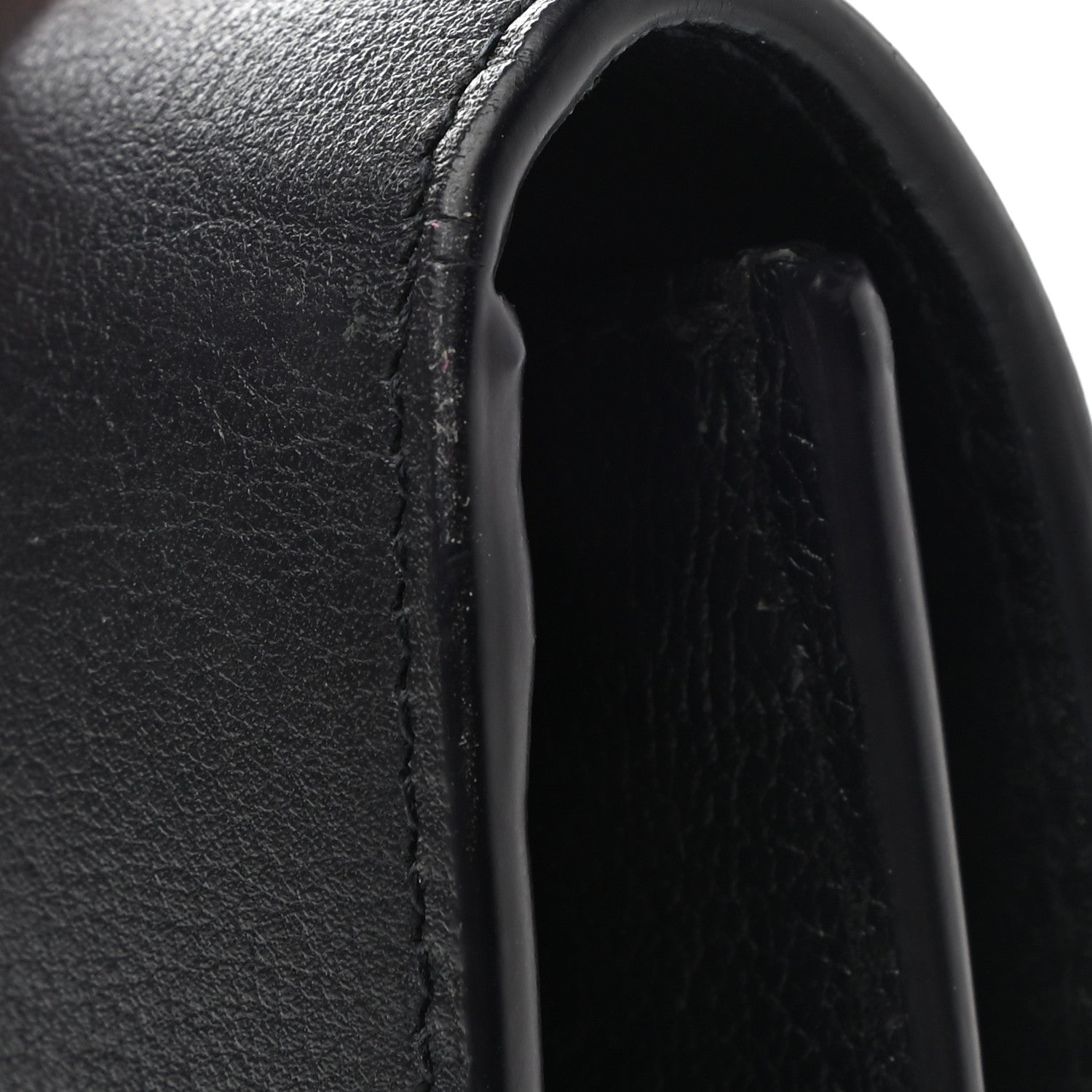Saint Laurent Calfskin Monogram Large Belle De Jour Clutch Black 7 of 7