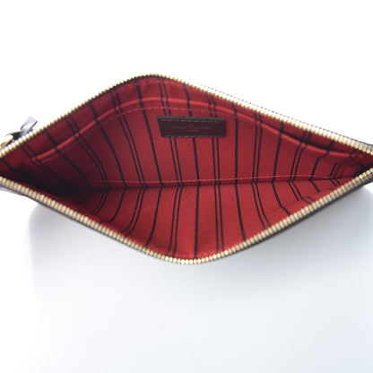 Louis Vuitton Damier Ebene Neverfull MM GM Pochette 5 of 7