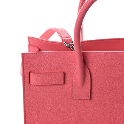 Saint Laurent Grained Calfskin Baby Sac De Jour Rose Clair 15 of 16