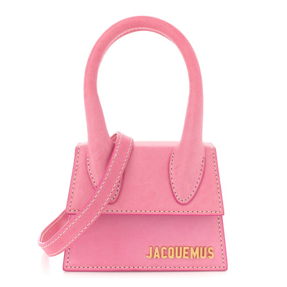 Jacquemus Nubuck Le Chiquito Moyen Pink 1 of 12