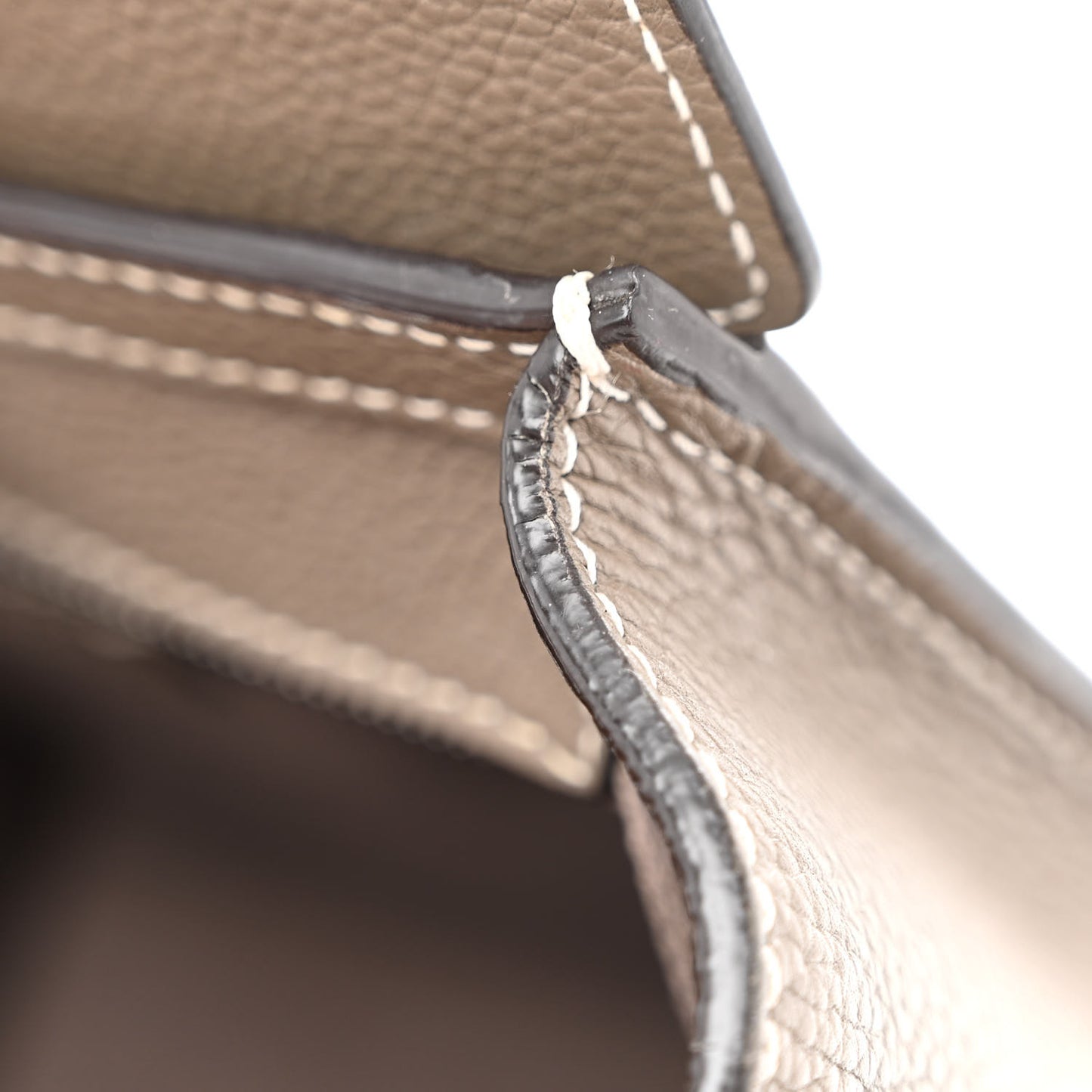Drummed Calfskin Nano Luggage Souris