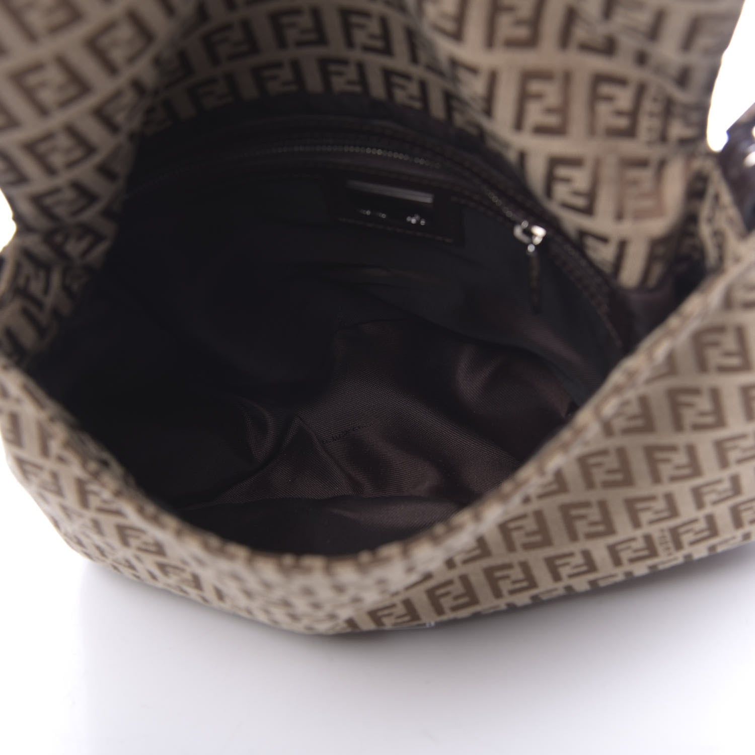 Fendi Zucchino Mama Baguette Brown 5 of 9
