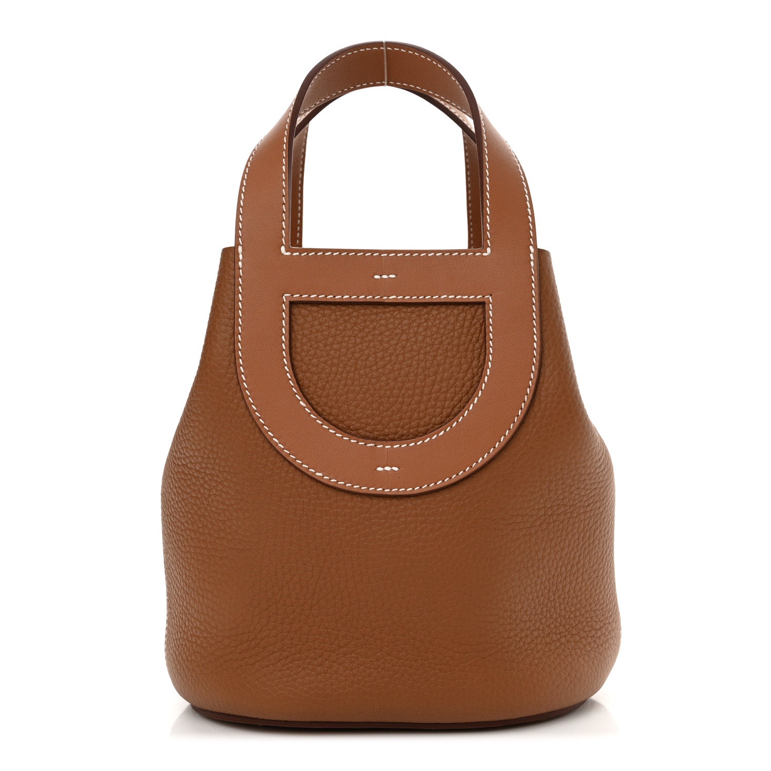 Hermes Taurillon Clemence Swift In-The-Loop 18 Bag Gold 1 of 10