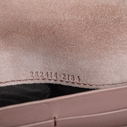 Gucci Patent Soho Continental Wallet Dark Cipria 7 of 7