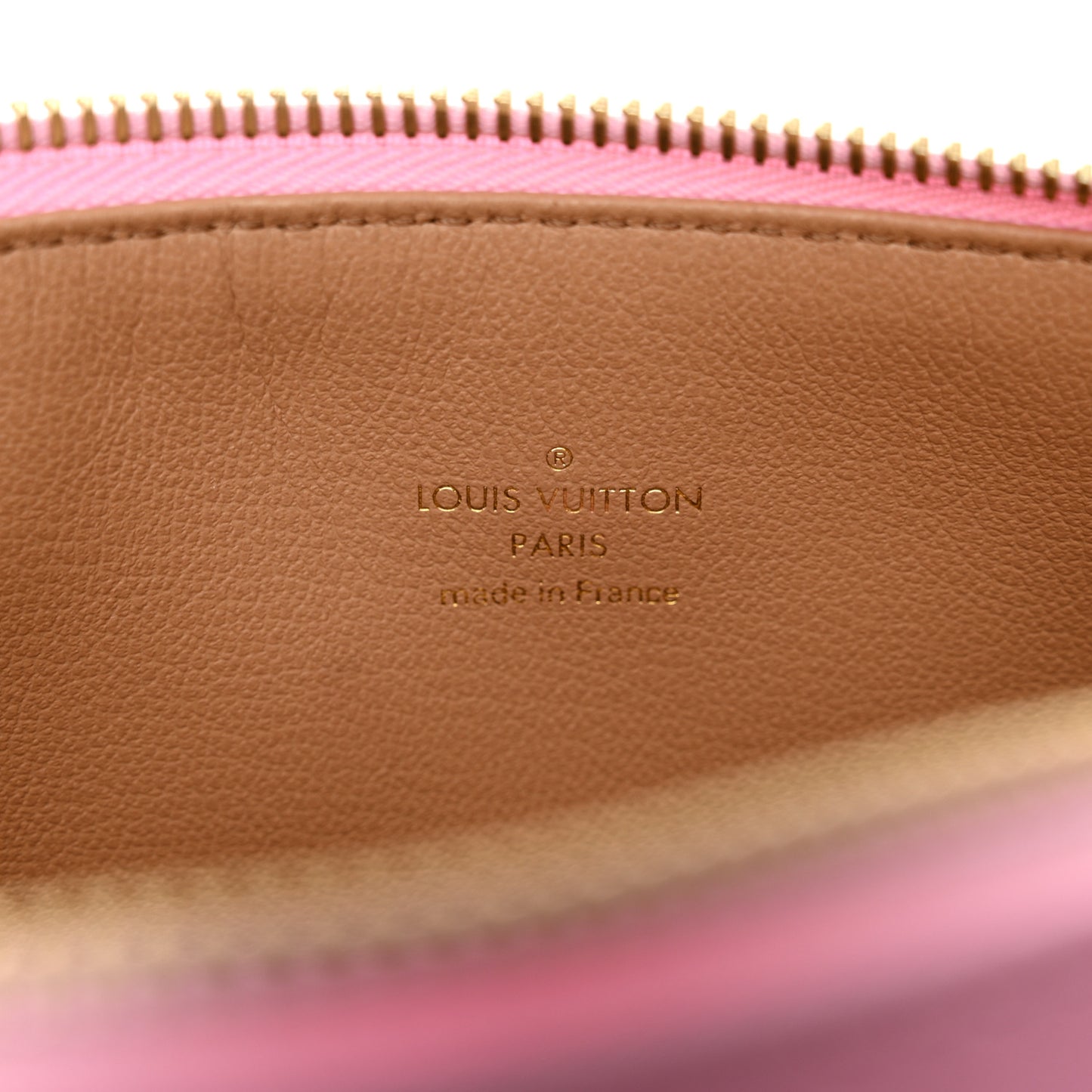 Lambskin Embossed Monogram Coussin PM  Rose Bonbon