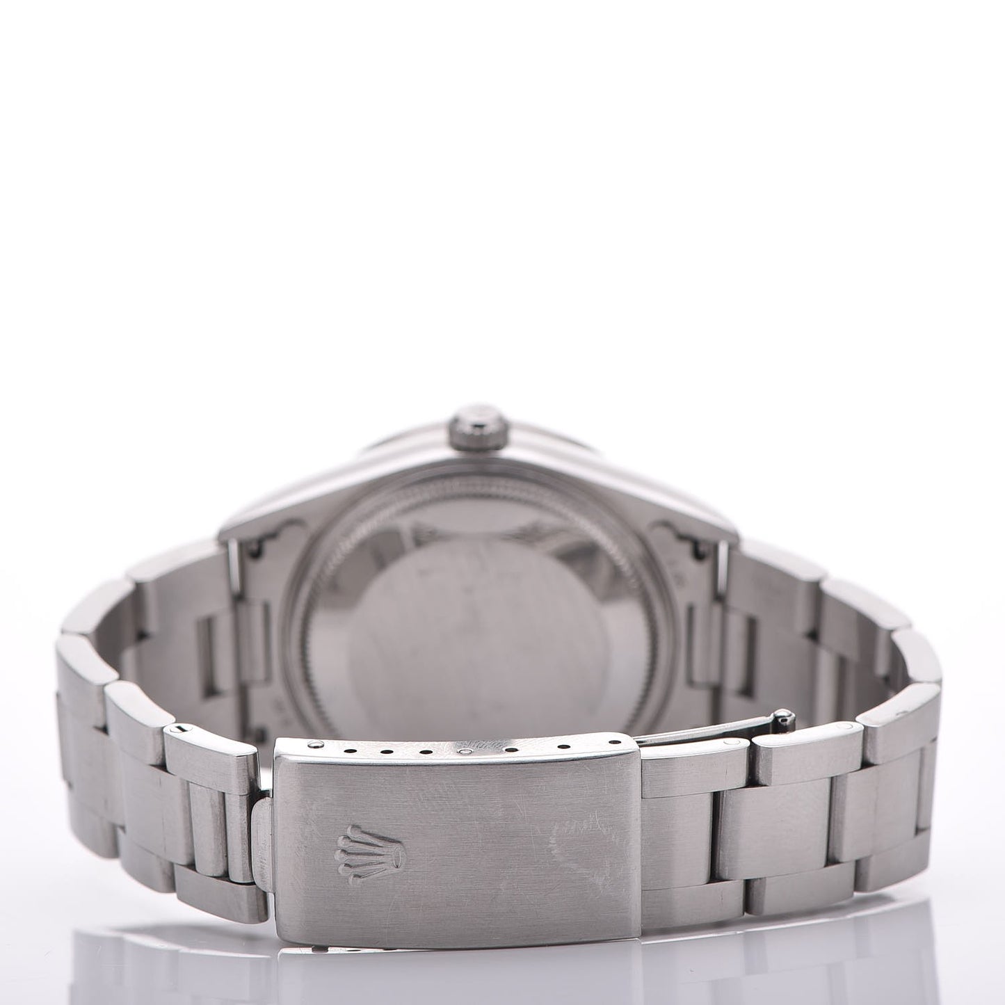 Stainless Steel 34mm Oyster Perpetual Air-King Precision Watch Black 14010M