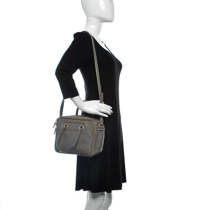 Balenciaga Agneau S Blanket Square Tote Gris Fumee 2 of 7