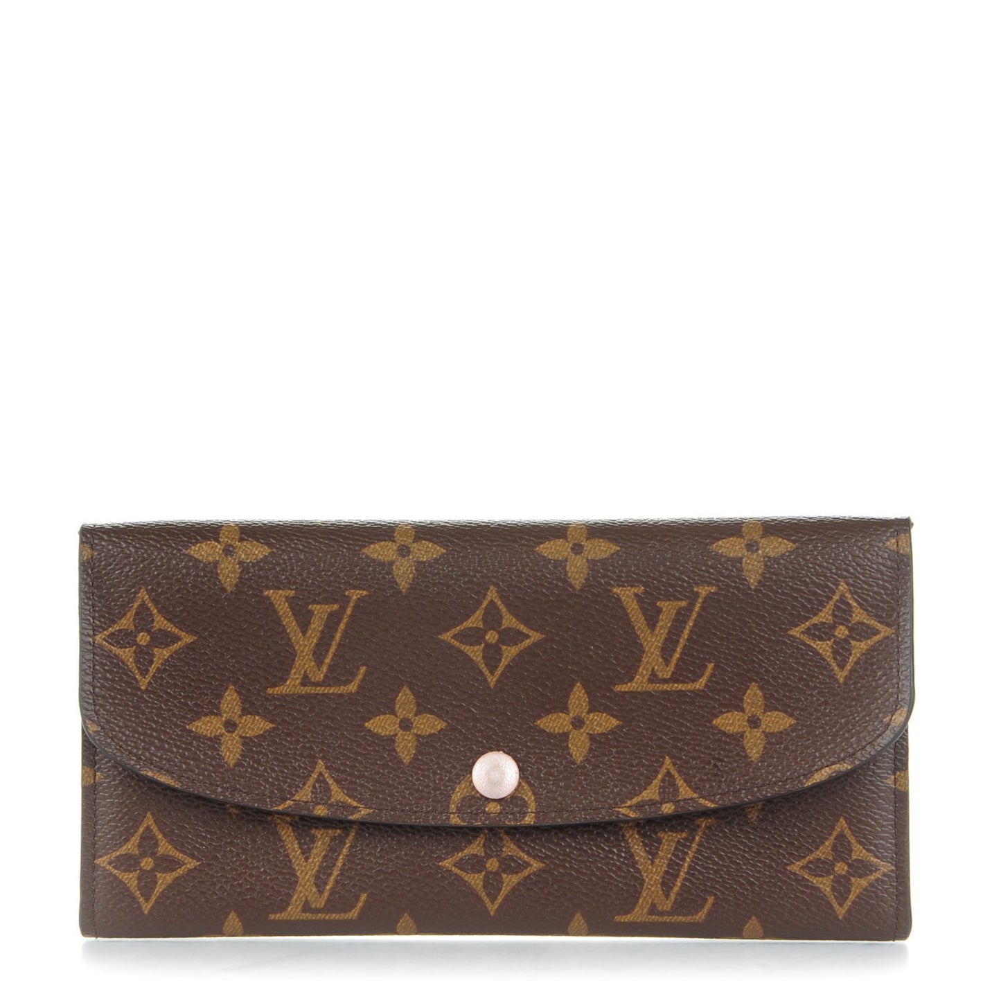 Monogram Emilie Wallet Rose Nacre