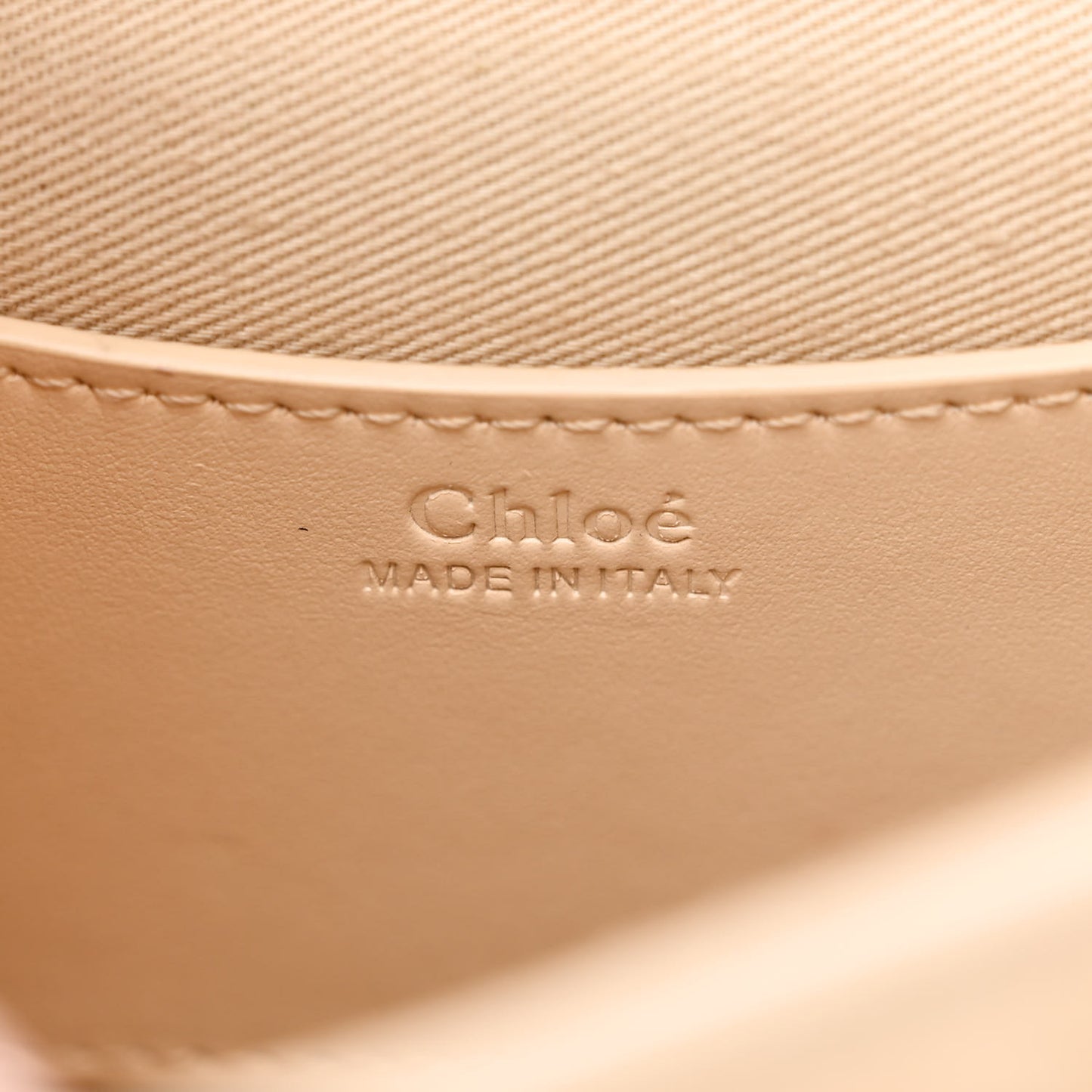 Calfskin Small Tess Bag Blondie Beige