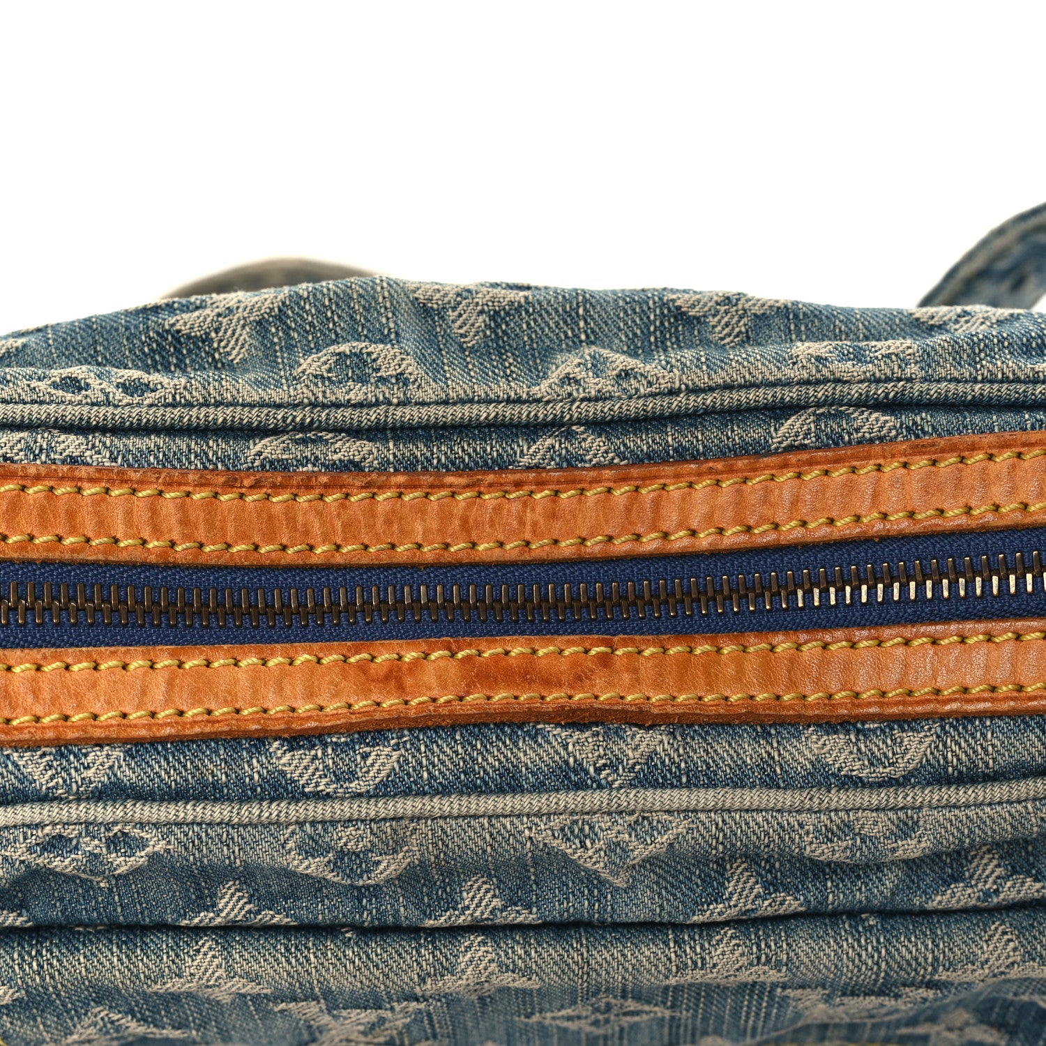 Louis Vuitton Monogram Denim Bum Bag Blue 10 of 13