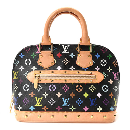 Louis Vuitton Monogram Multicolor Alma PM Black 1 of 10