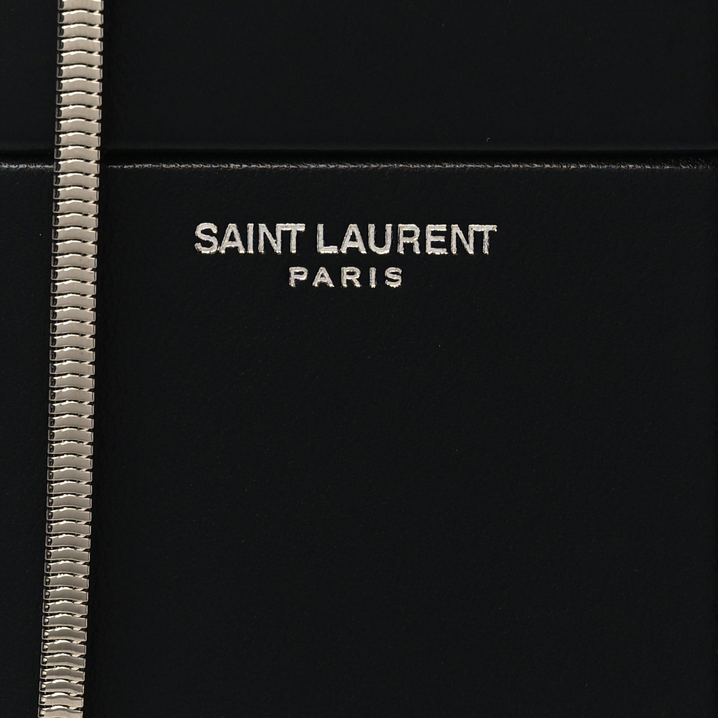 Lambskin Smoking Box Crossbody Black