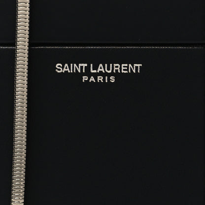 Saint Laurent Lambskin Smoking Box Crossbody Black 6 of 9