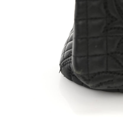 Versace Nappa Barocco Quilted Vanitas Crossbody Black 9 of 12