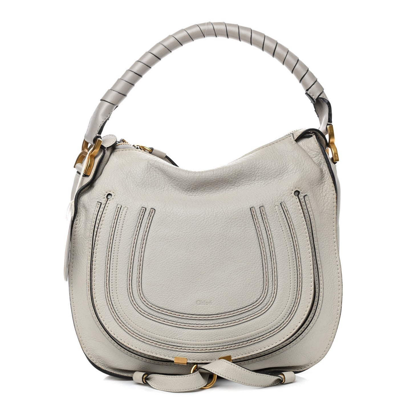 Calfskin Medium Marcie Hobo Dove
