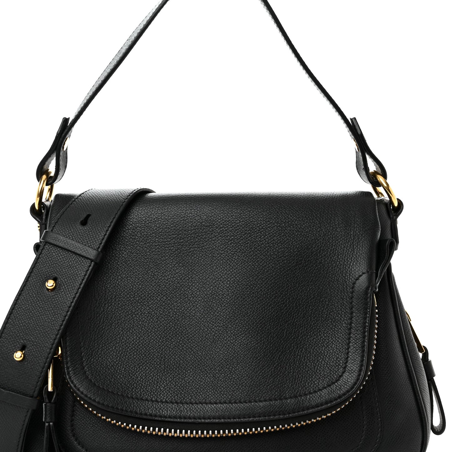 Pebbled Calfskin Medium Jennifer Black