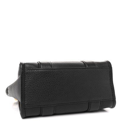Marc Jacobs Grained Calfskin Small The Tote Bag Black 4 of 14