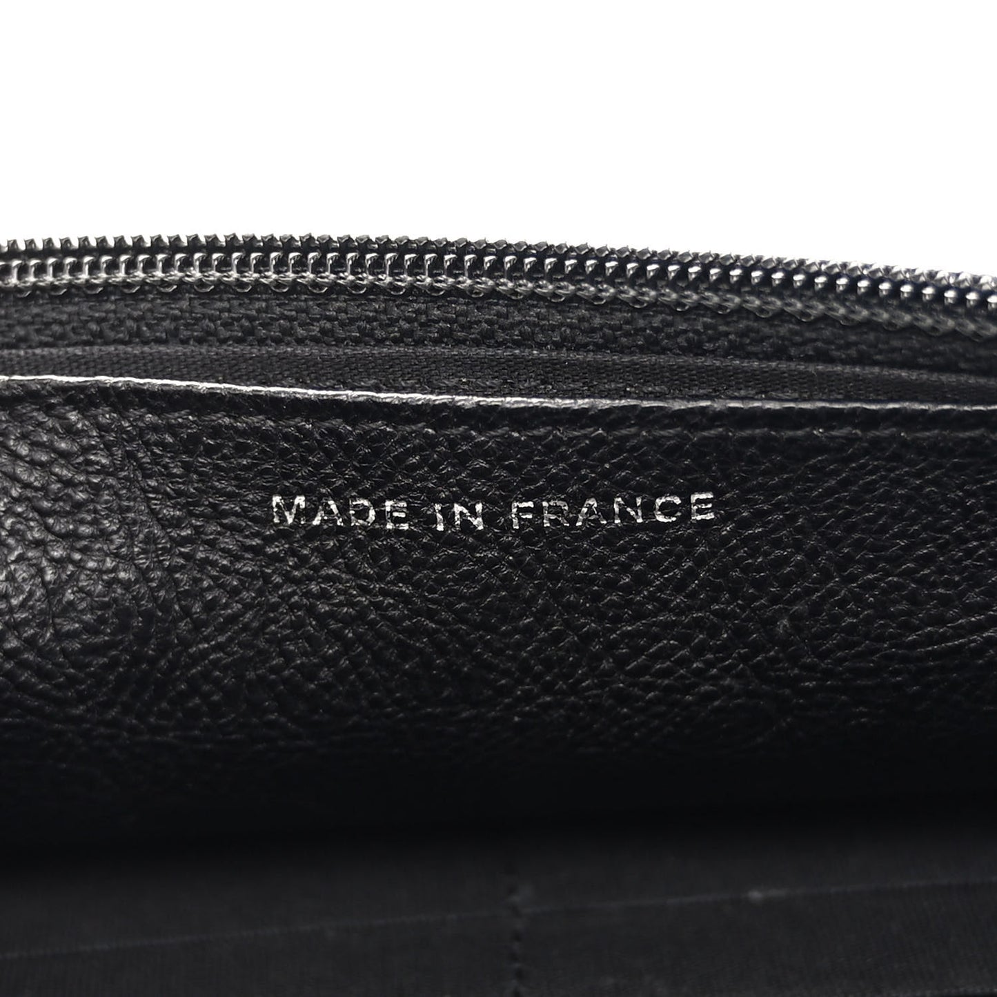 Calfskin Quilted Chain Around Boy Wallet On Chain WOC Black