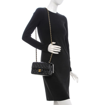 Chanel Caviar Quilted Mini Rectangular Flap Black 2 of 8