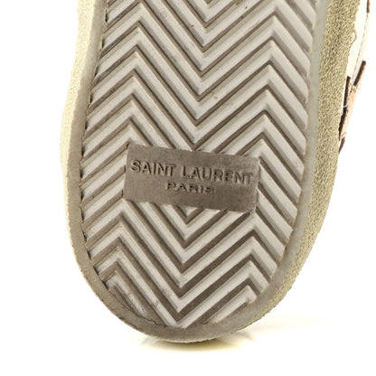 Saint Laurent Nappa Star Court Sneakers 36.5 Off White 10 of 11