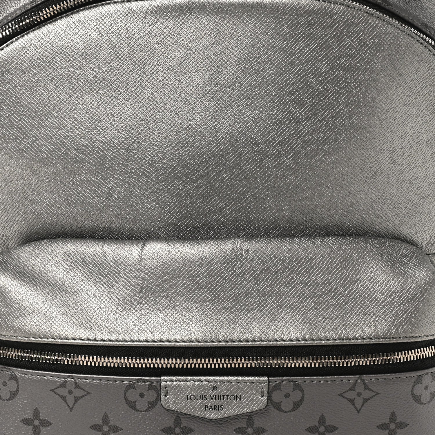 Louis Vuitton Monogram Taiga Discovery Backpack PM Silver 7 of 10