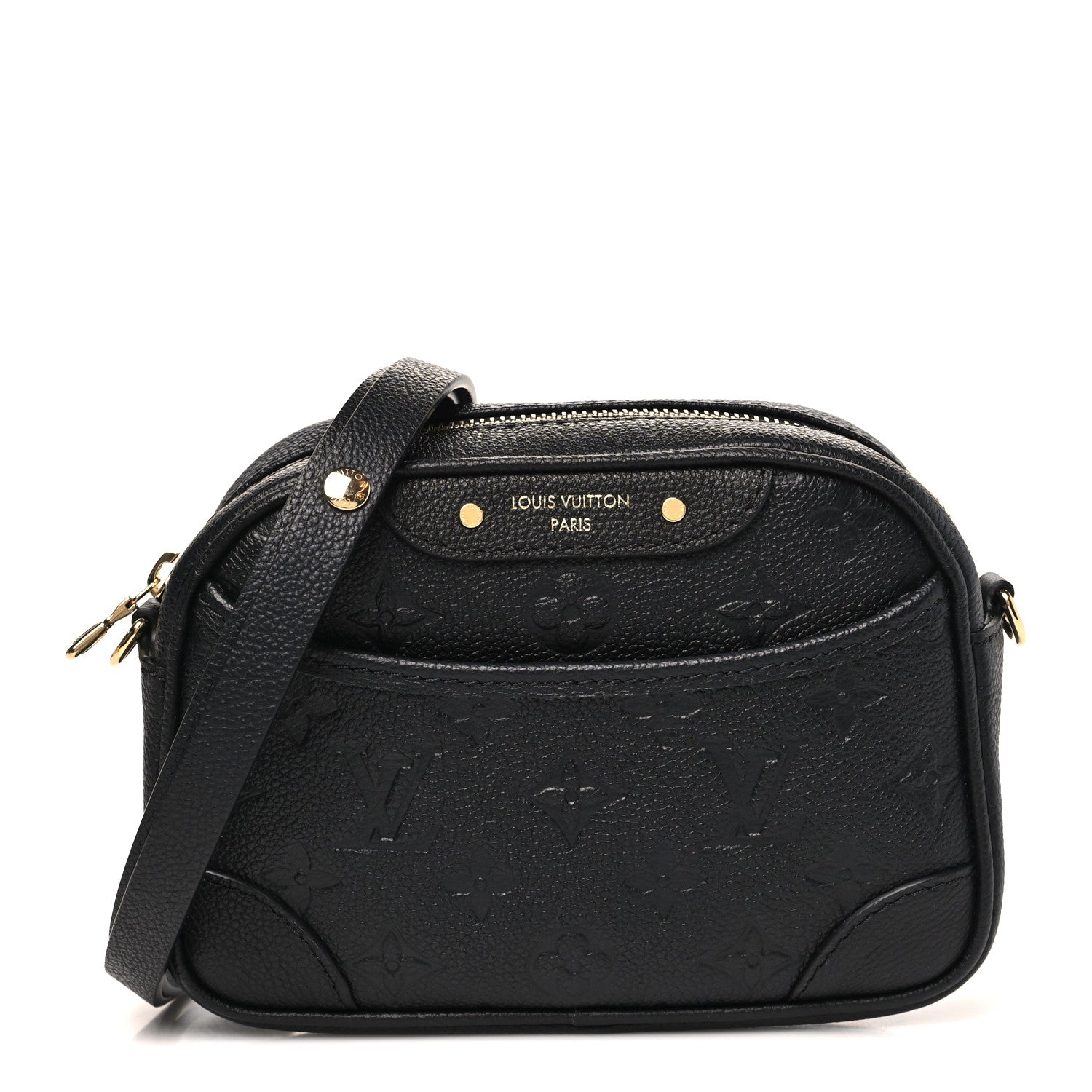 Louis Vuitton Empreinte Monogram Tiny Camera Bag Black 1 of 10