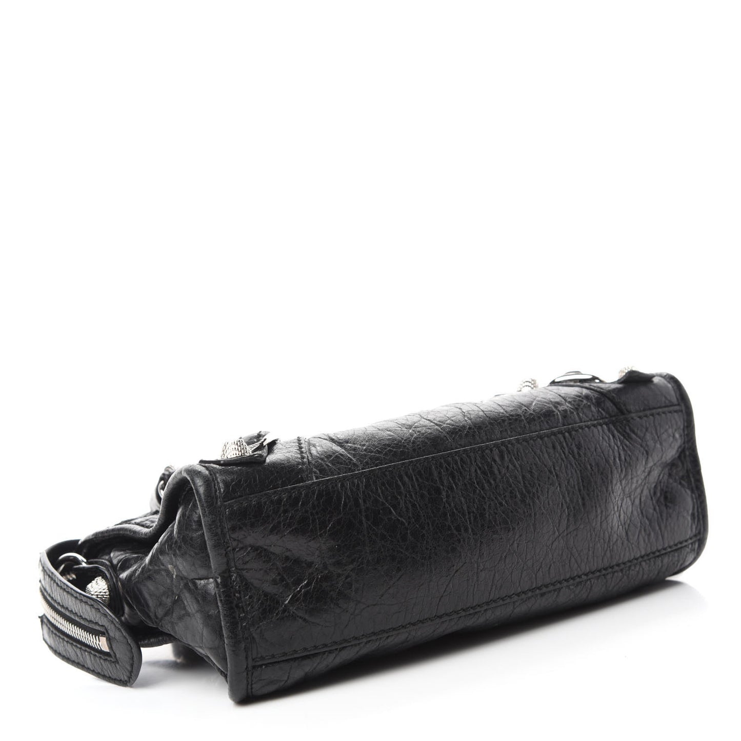 Agneau Giant 12 Silver Hardware Mini City Black