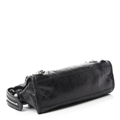 Balenciaga Agneau Giant 12 Silver Hardware Mini City Black 4 of 11