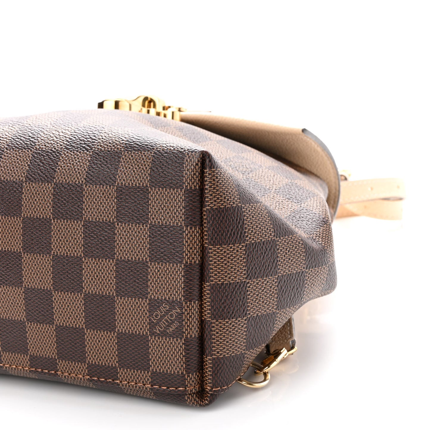 Damier Ebene Clapton Backpack Creme