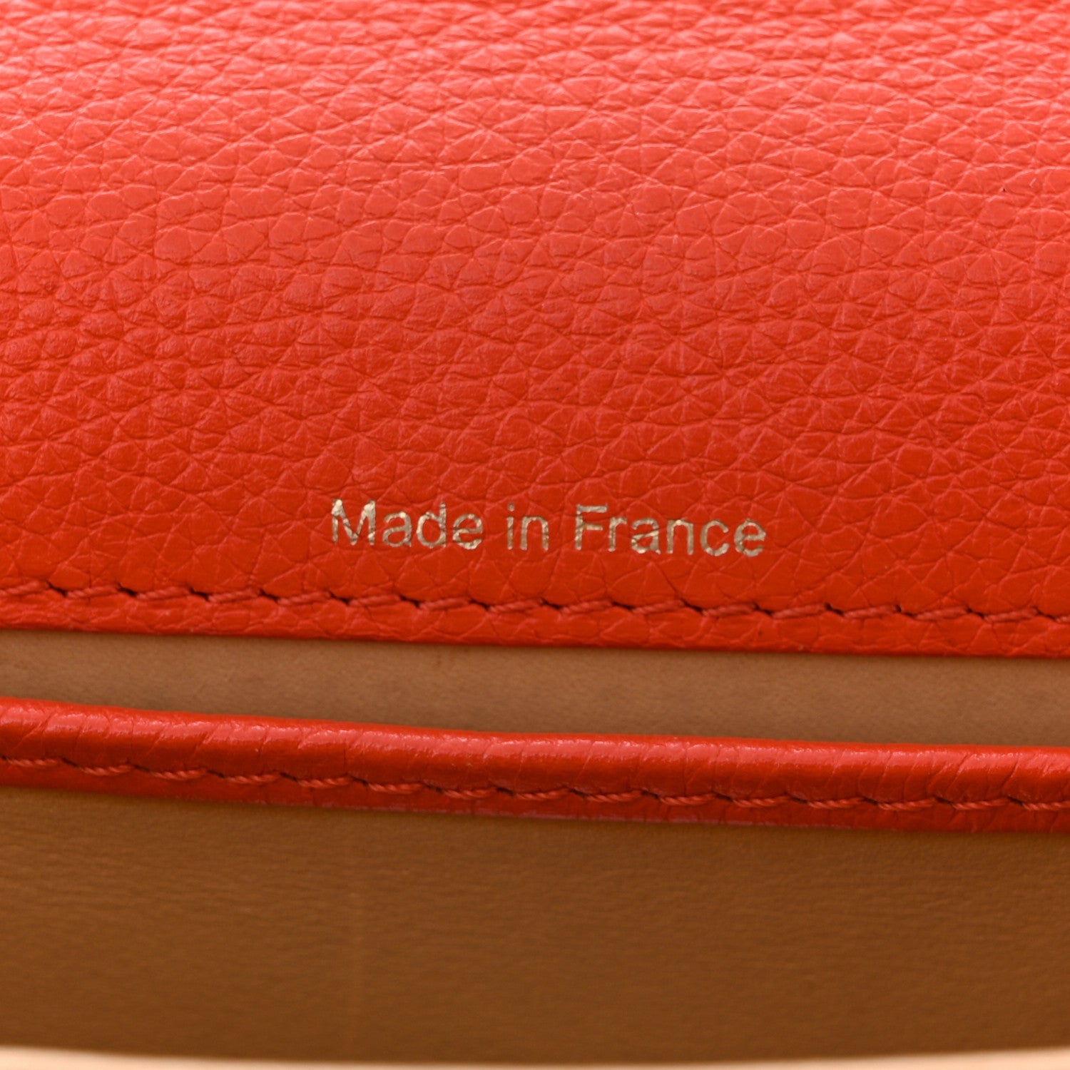 Delvaux Grained Calfskin Mini Brillant Satchel Red 7 of 12