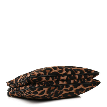 Jimmy Choo Nylon Leopard Candice Crossbody Bag 3 of 11