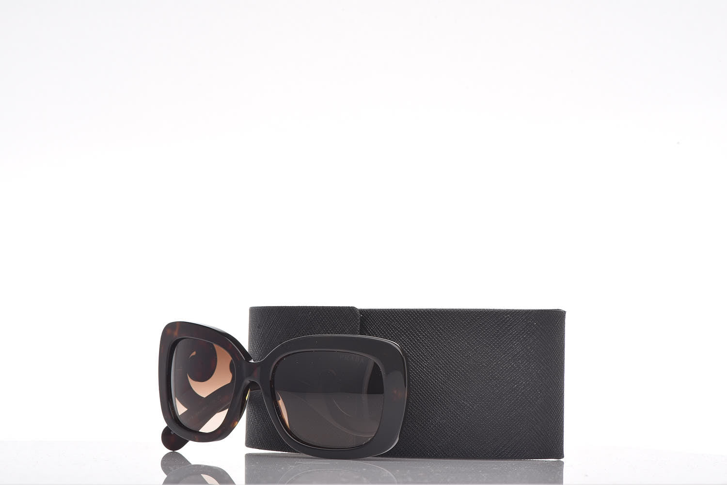 Prada Acetate Baroque Sunglasses SPR 27O Tortoise 8 of 8