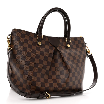 Louis Vuitton Damier Ebene Siena MM 3 of 10