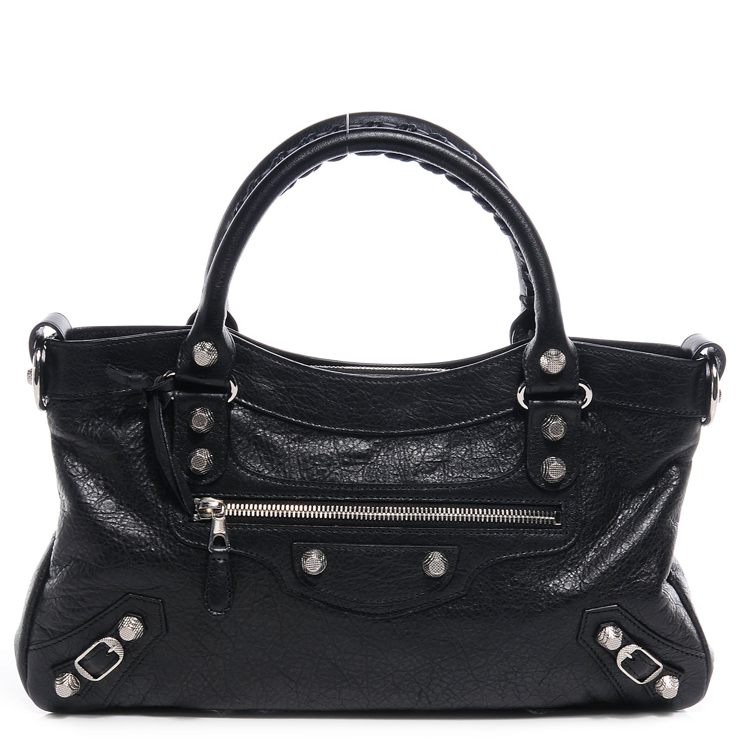 Balenciaga Agneau Giant 12 Silver Hardware First Black 1 of 9