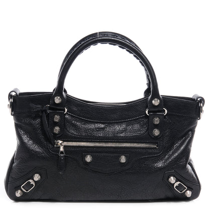 Balenciaga Agneau Giant 12 Silver Hardware First Black 1 of 9