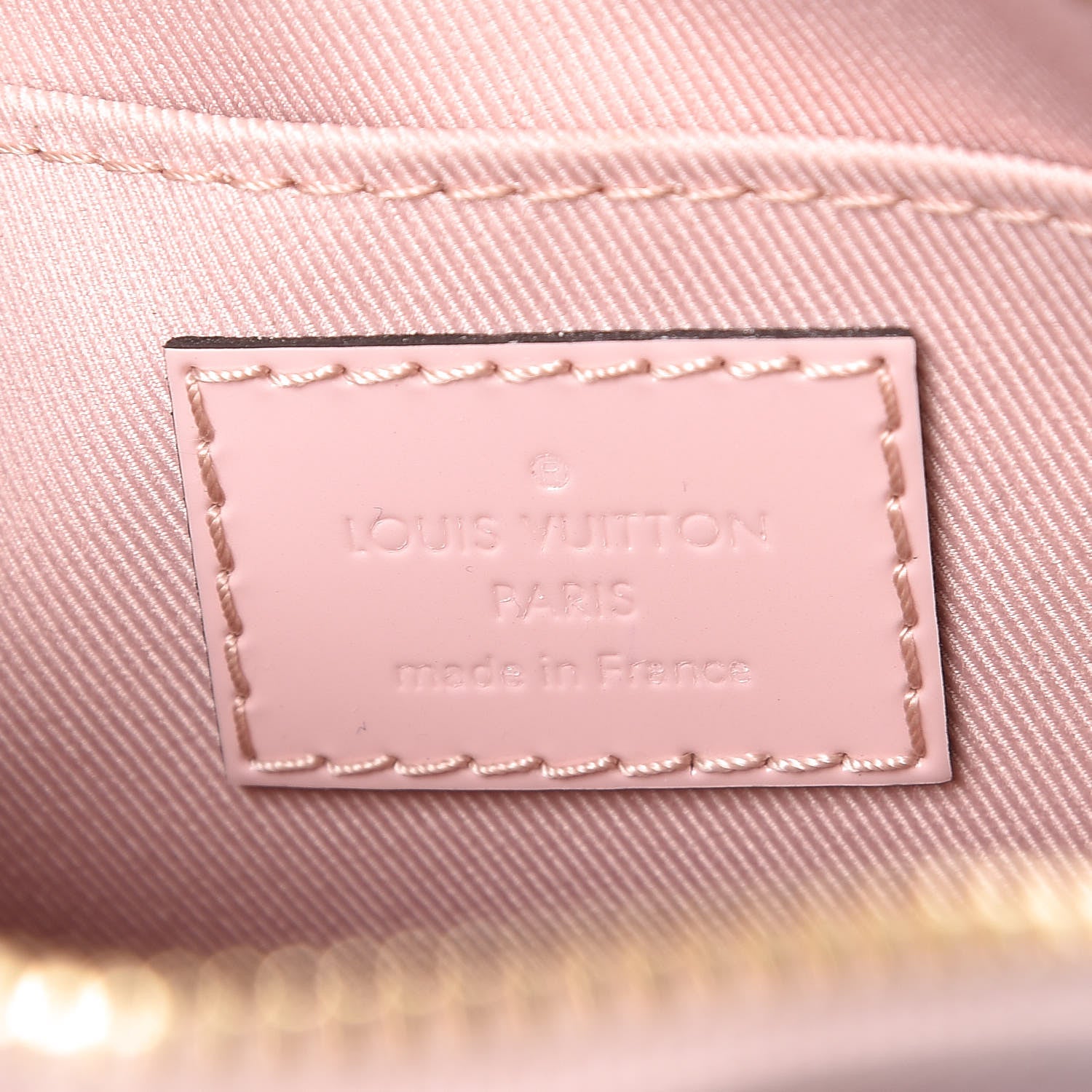 Louis Vuitton Vernis Monogram Alma Mini Rose Ballerine 6 of 7