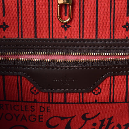 Louis Vuitton Damier Ebene Neverfull MM 6 of 10