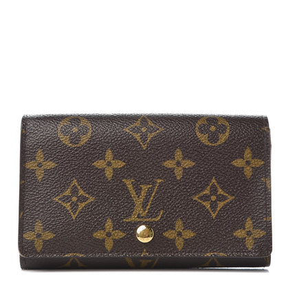 Louis Vuitton Monogram Porte-Monnaie Billets Tresor Wallet 1 of 9