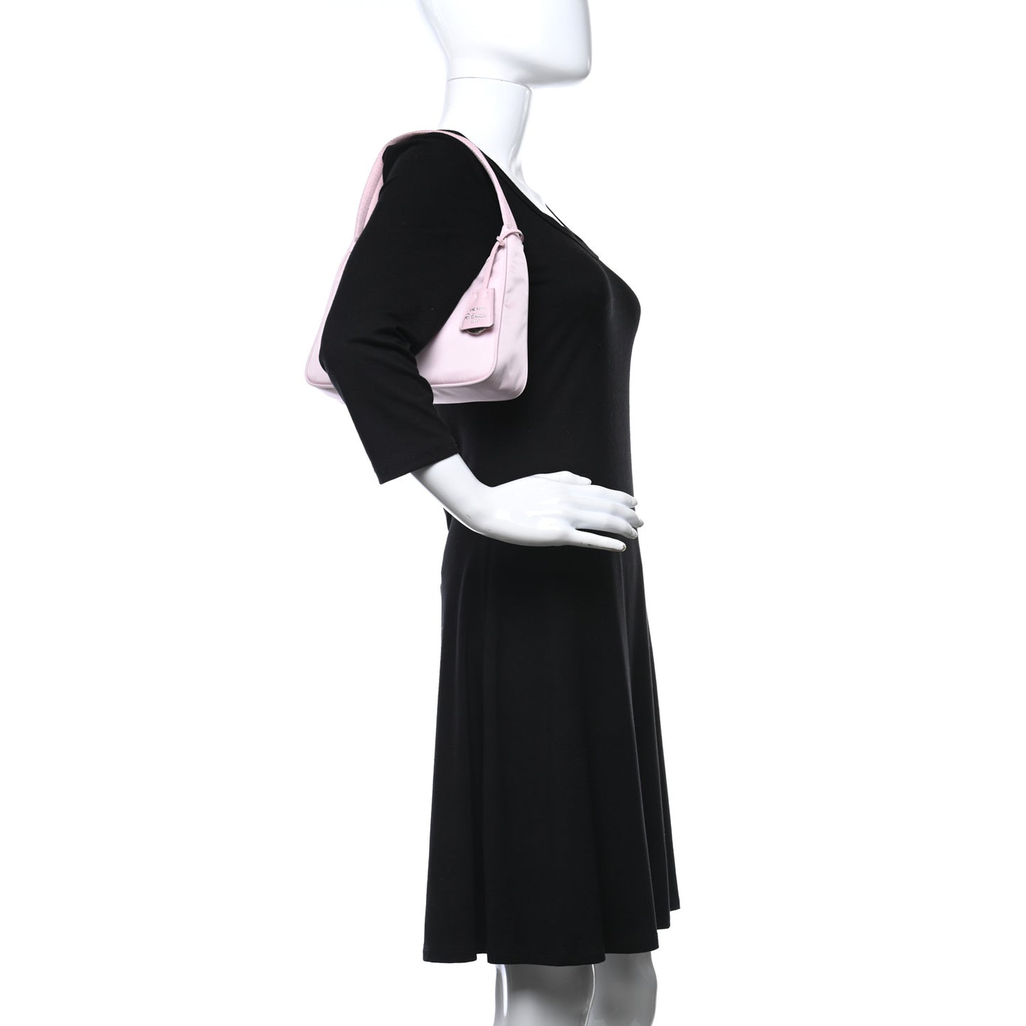 Tessuto Nylon Mini Re-Edition 2000 Bag Alabastro