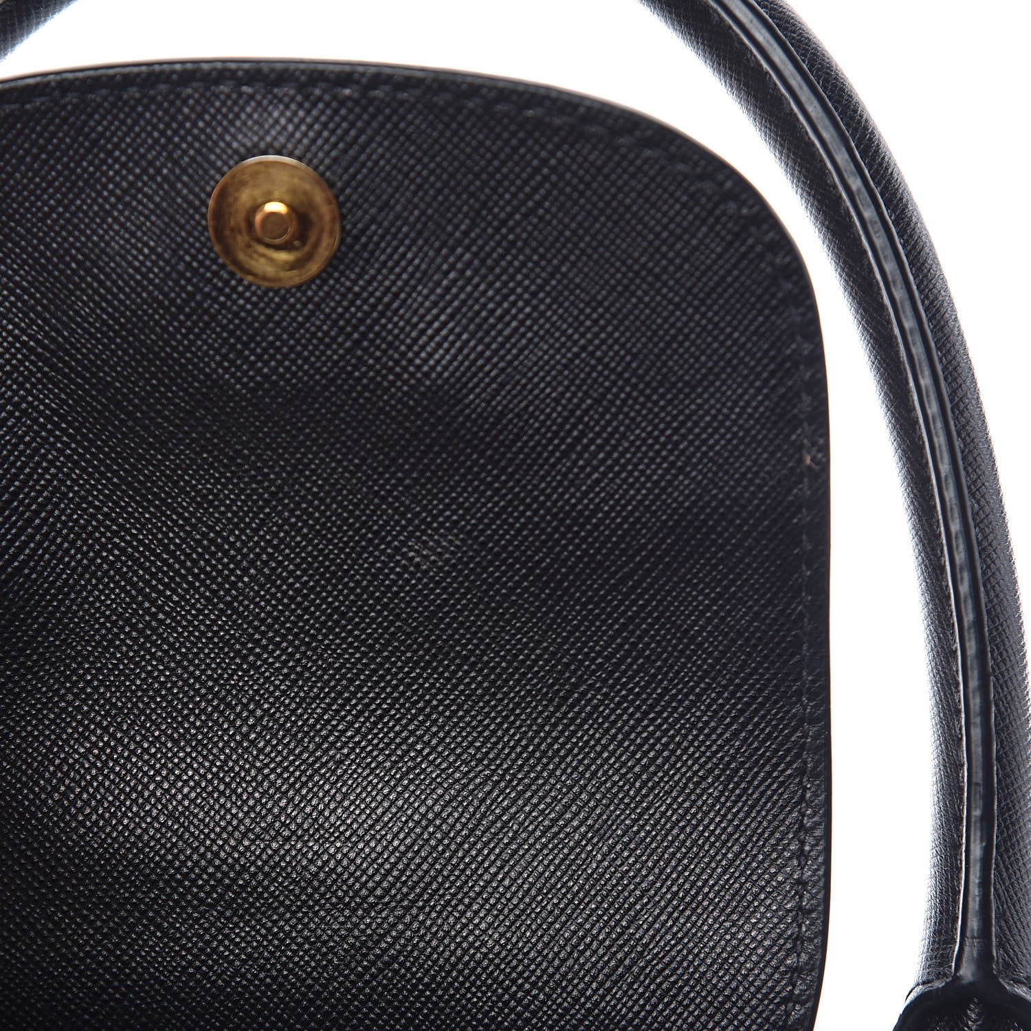 Prada Tessuto Nylon Saffiano Tote Black 8 of 11