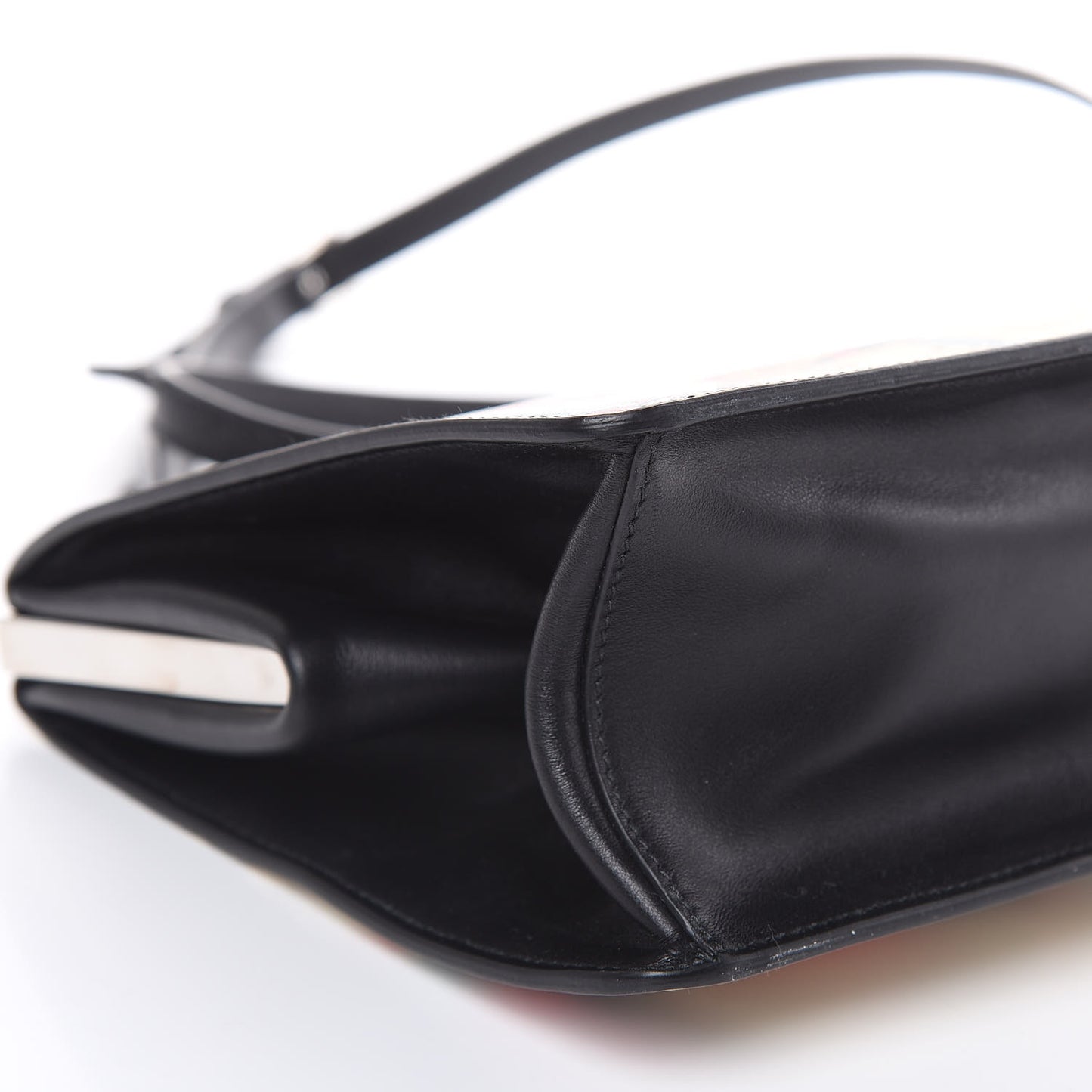 Saffiano Vintage Comics Light Frame Bag Lago Black