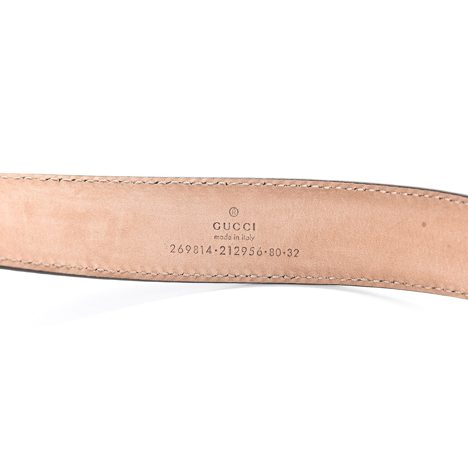 Gucci Calfskin Horsebit Tassel Belt 80 32 Black 4 of 4