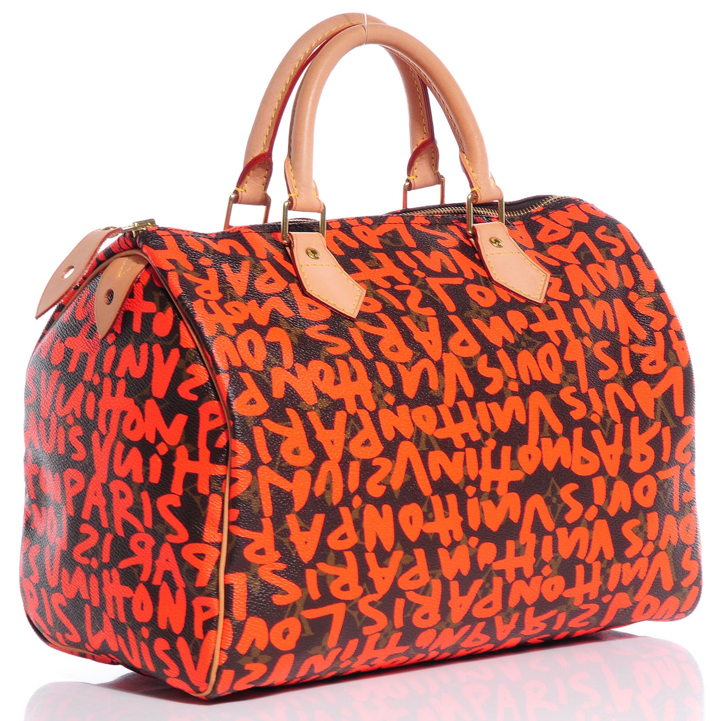 Monogram Graffiti Speedy 30 Orange